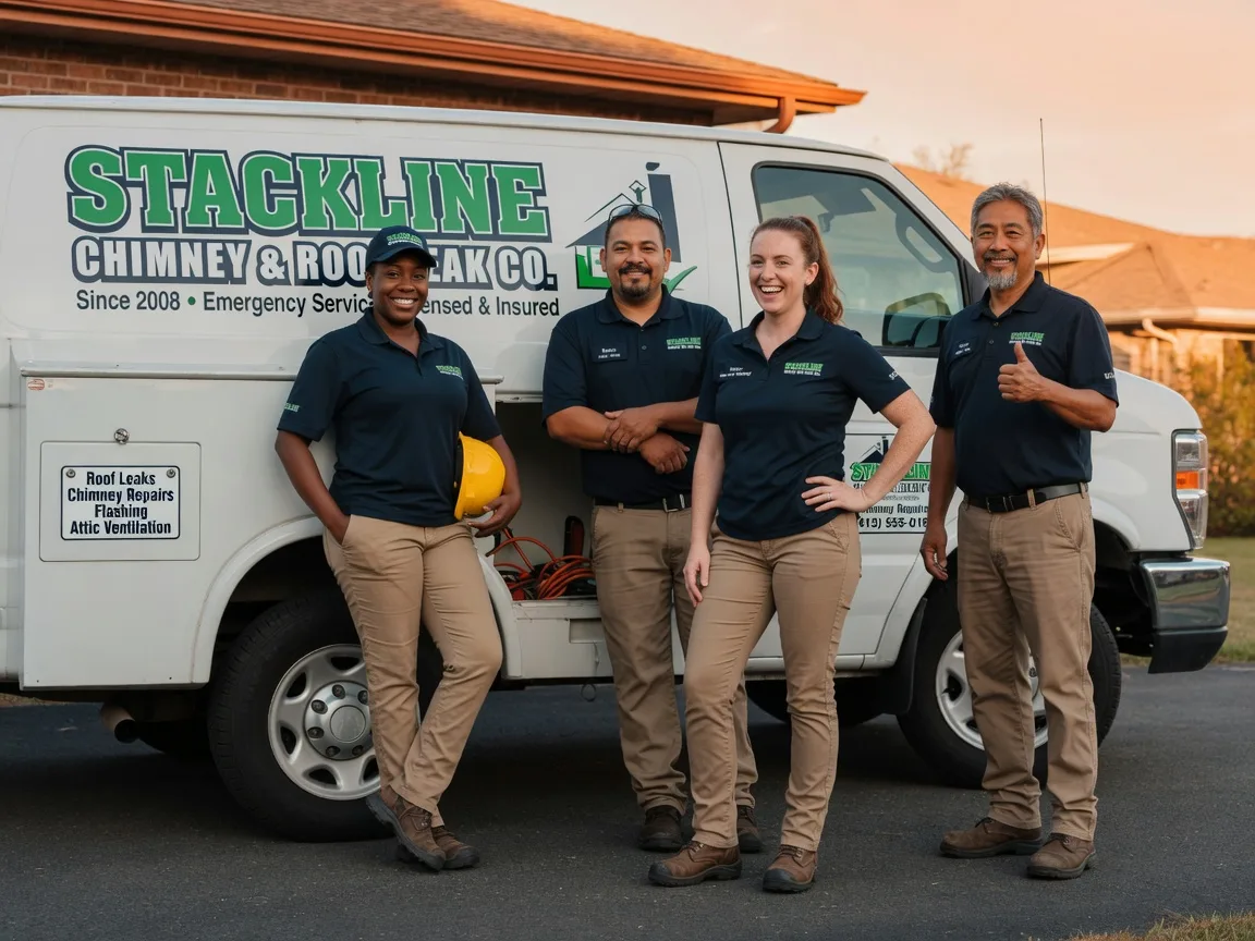 Chimney flashing repair company in Stewart, MN
